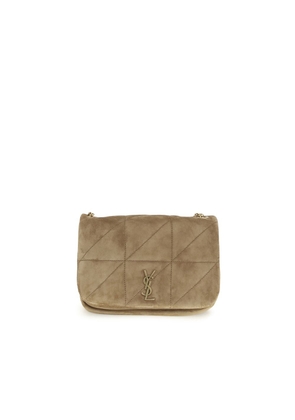 Saint Laurent Beige Calf Leather Bos Taurus Shoulder Bag