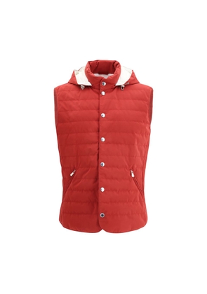 Brunello Cucinelli Multicolor Polyester Sleveless Jacket - L