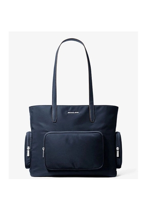 Michael Kors Blue Nylon Tote Bag