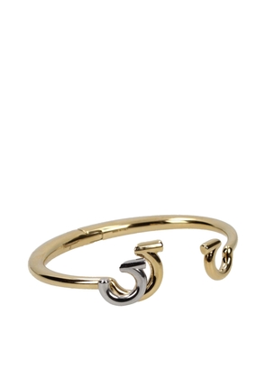 Salvatore Ferragamo Gold Brass Bracelet