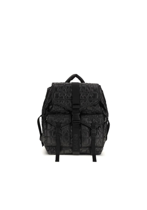 Ganni Black Recycled Polyamide Backpack