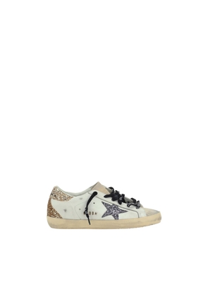 Golden Goose White Calf Leather Bos Taurus Low Top Sneakers - EU39/US9