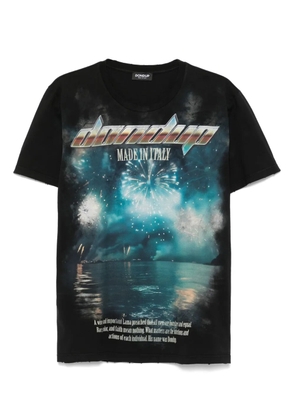 DONDUP logo-print T-shirt - Black