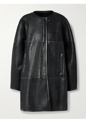 Isabel Marant - Adael Shearling Coat - Black - FR 34,FR 36