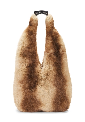 Apparis Maxi Colette Bag in Tan.