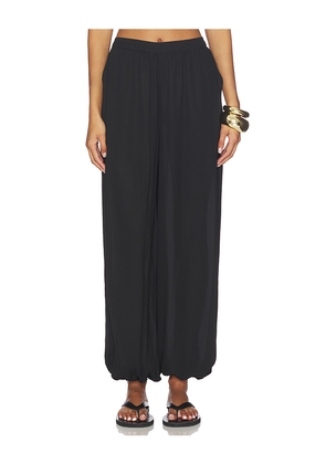 ALL THE WAYS Dovie Balloon Pant in Black. Size L. Also in M, S, XL, XS, XXS.