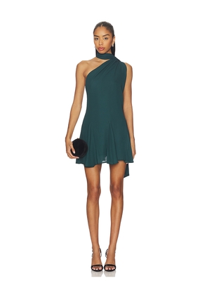 Baobab Ari Mini Dress in Green. Size L. Also in M, S, XS.
