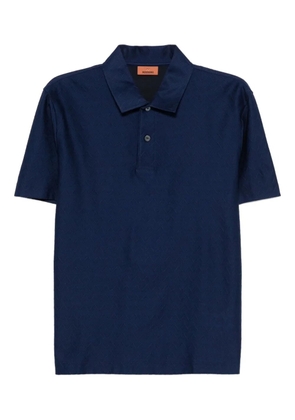 Missoni zigzag-woven polo shirt - Blue