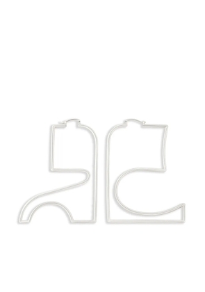 Courrèges AC earrings - Silver