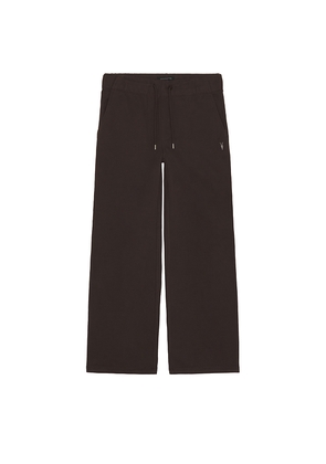 ALLSAINTS Asher Sweatpant in Brown. Size L. Also in M, S, XL/1X.