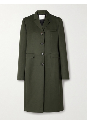 Veronica de Piante - Manon Grain De Poudre Wool And Cashmere-blend Coat - Green - IT36,IT38,IT40,IT42,IT44,IT46