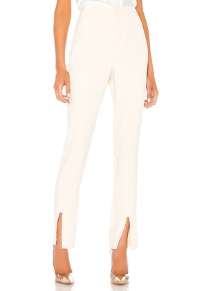 L'Academie The Hanriette Pant in Cream. Size M. Also in XL.