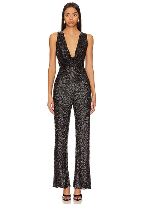 NBD Heather Jumpsuit in Black. Size M. Also in XS, XXS.
