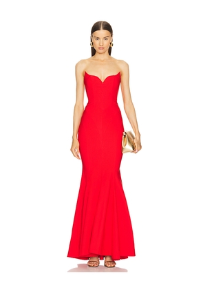 Michael Costello x REVOLVE Billie Gown in Red. Size M. Also in XS.