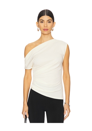 L'Academie by Marianna Mikah Top in Ivory. Size M. Also in S, XS.