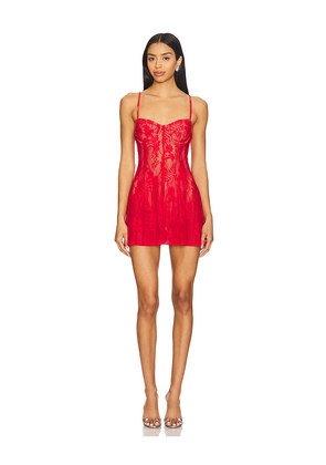 Norma Kamali Underwire Pickleball Dress in Red. Size L. Also in XS.