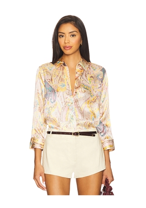 L'AGENCE Dani Blouse in Yellow. Size M. Also in XS.