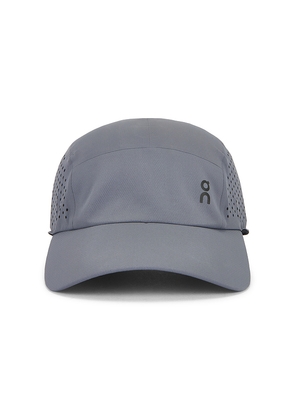 On Lightweight Cap in Grey.