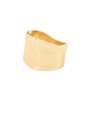 Lovers and Friends Jayleen Cuff in Metallic Gold.