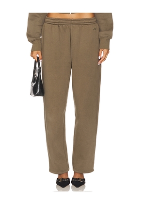 Miaou Zev Sweatpant in Olive. Size L. Also in M, XS.