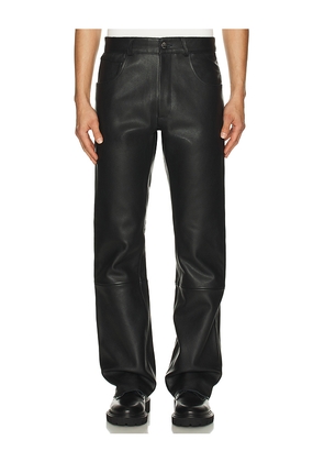 Midnight Rodeo Leather Pants in Black. Size 32. Also in 34.