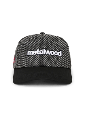 Metalwood Studio Pro Tip Snapback Hat in Black.
