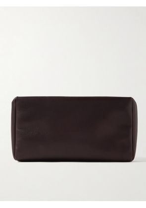 The Row - Leather Clutch - Brown - One size
