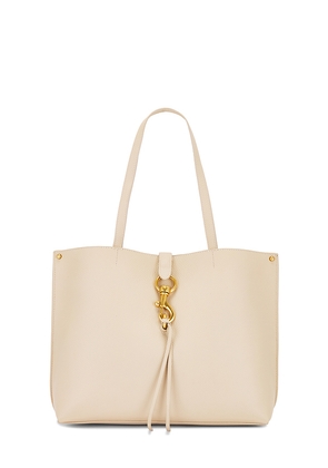 Rebecca Minkoff Megan Tote in Ivory.