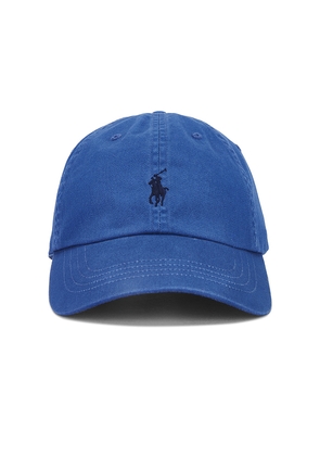 Polo Ralph Lauren Chino Sport Cap in Blue.