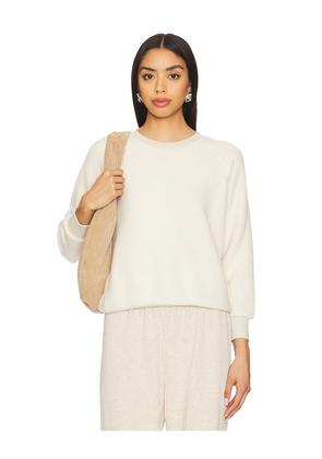 perfectwhitetee Inside Out Crewneck Sweatshirt in Cream. Size S. Also in XS.