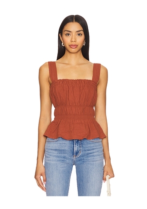 Steve Madden Gabrielle Top in Burnt Orange. Size M. Also in XS.