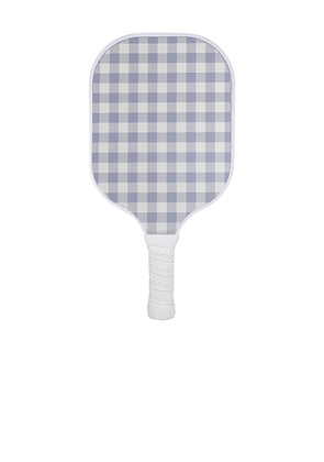 Sonix Pickleball Paddle in Checkered Haze in Baby Blue.