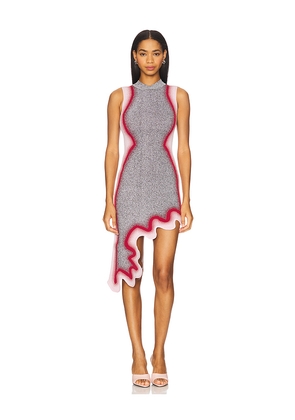 PH5 Hailey Reflective Wavy Dress in Black. Size XL. Also in S, XS.