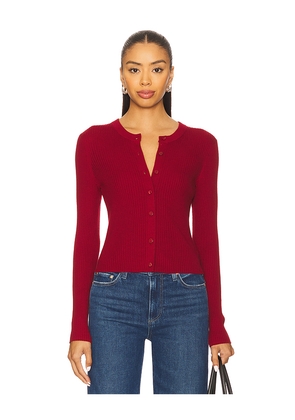 PAIGE Acqua Cardigan in Wine. Size XS. Also in XXS.