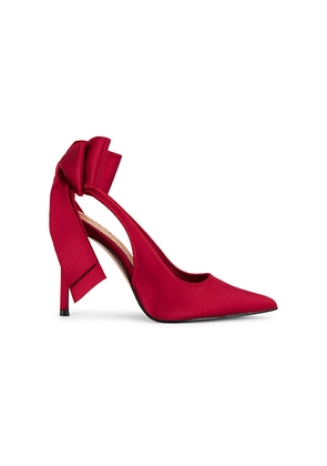 Steve Madden Teacup Pump in Red. Size 6. Also in 10, 7, 8.5.