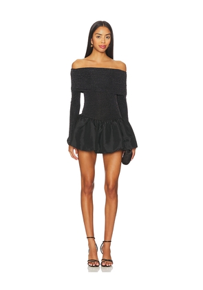 Show Me Your Mumu Charlize Mini Dress in Black. Size L. Also in S, XS.