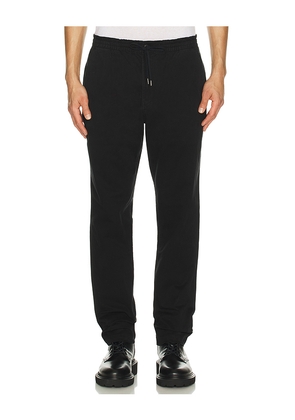Polo Ralph Lauren Garment Dyed Stretch Twill Flat Front Prepster Pant in Black. Size L. Also in S.