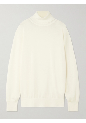 TOTEME - Knitted Turtleneck Sweater - Ecru - DK32,DK34,DK36,DK38,DK40