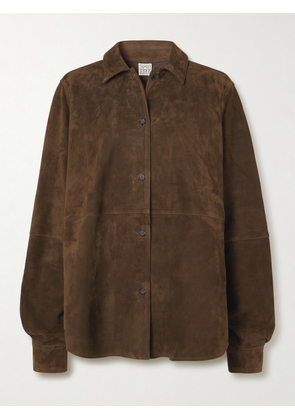 TOTEME - Suede Jacket - Brown - DK32,DK34,DK36,DK38,DK40