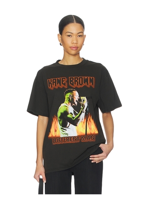 Philcos Kane Brown Flames Tee in Black. Size L. Also in M, S, XL/1X.