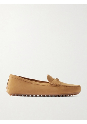Tod's - Gomma 10l Suede Loafers - Brown - IT35,IT36,IT36.5,IT37,IT37.5,IT38,IT38.5,IT39,IT39.5,IT40,IT40.5,IT41,IT41.5,IT42