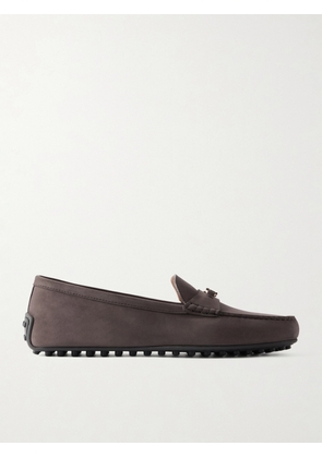 Tod's - Gomma 10l Suede Loafers - Brown - IT35,IT36,IT36.5,IT37,IT37.5,IT38,IT38.5,IT39,IT39.5,IT40,IT40.5,IT41,IT41.5,IT42