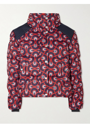 Fusalp - Tatum Pilule Printed Quilted Ski Jacket - Red - FR 34,FR 36,FR 38,FR 40,FR 42