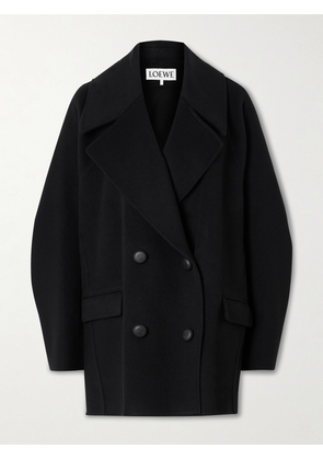 LOEWE - Double-breasted Wool Coat - Black - FR 34,FR 36,FR 38,FR 40,FR 42,FR 44