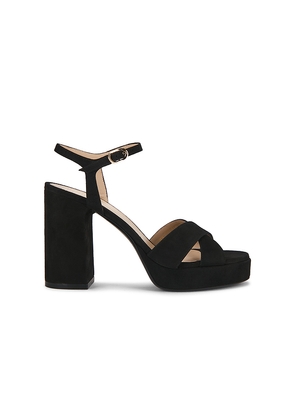 Stuart Weitzman Dayna Platform Sandal in Black. Size 6.5. Also in 7, 7.5, 8, 8.5, 9.