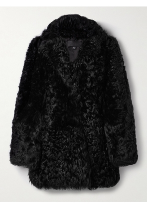 Nili Lotan - Josie Shearling Coat - Black - x small,small,medium,large,x large
