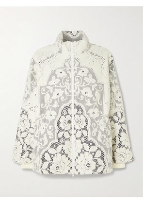 Sea - Arianna Padded Lace Jacket - White - x small,small,medium,large