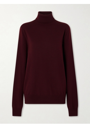 The Frankie Shop - Eve Wool Turtleneck Sweater - Burgundy - XXS,XS,S,M,L,XL