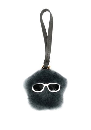 Versace Medusa bag charm - Grey