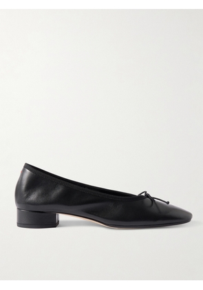 Aeyde - Onda Bow-detailed Leather Pumps - Black - 36,40.5,36.5,39,41.5,39.5,37,41,38,40,37.5,35,38.5,42